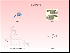 Inclusions